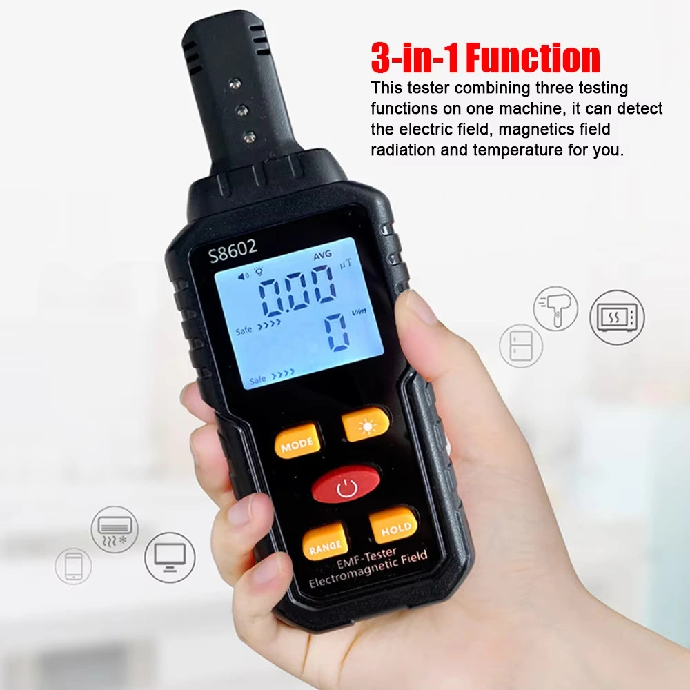 S8602 Digital Display Electromagnetic Radiation Tester