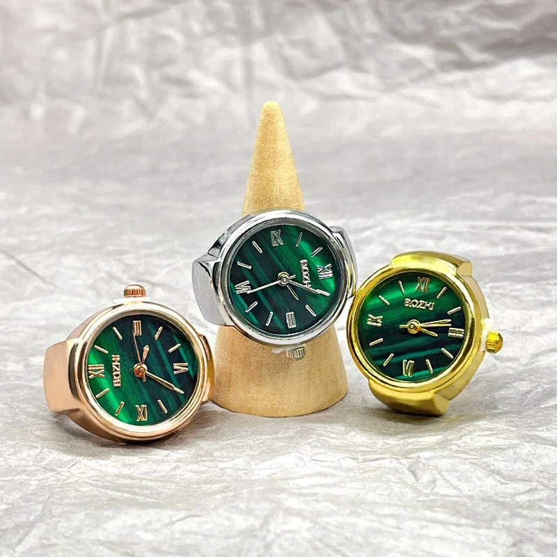 Ring Watch Small Green Advanced Alloy Shell