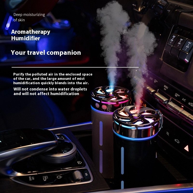 Car Humidifier Aroma Diffuser Ambience Light