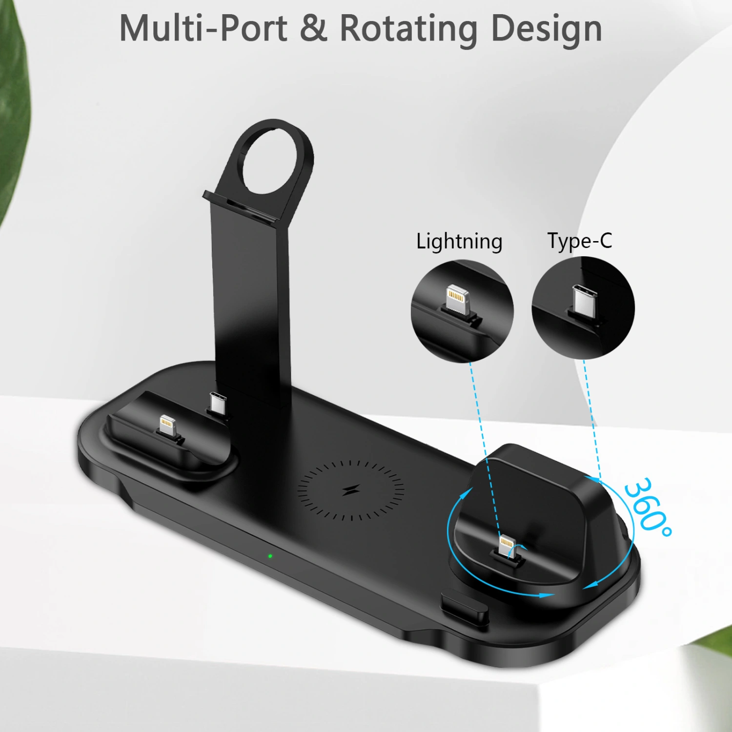 Multifunctional Three-in-one Mobile Phone Watch Wireless Charger
