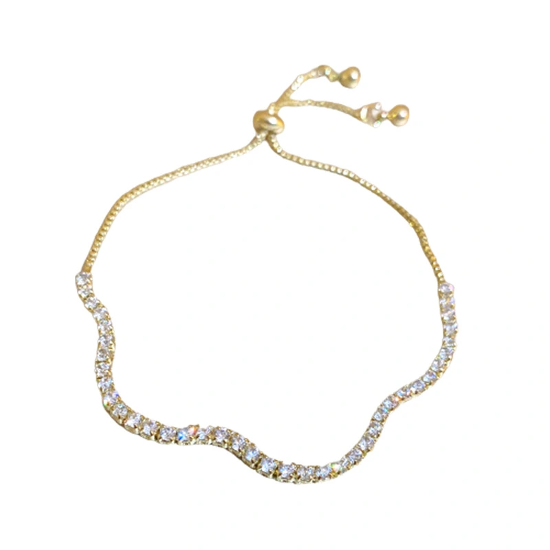Wave Geometric Adjustable Bracelet Temperament