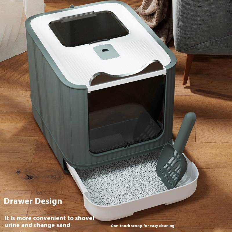 Fashion Drawer-style Large Space Litter Box