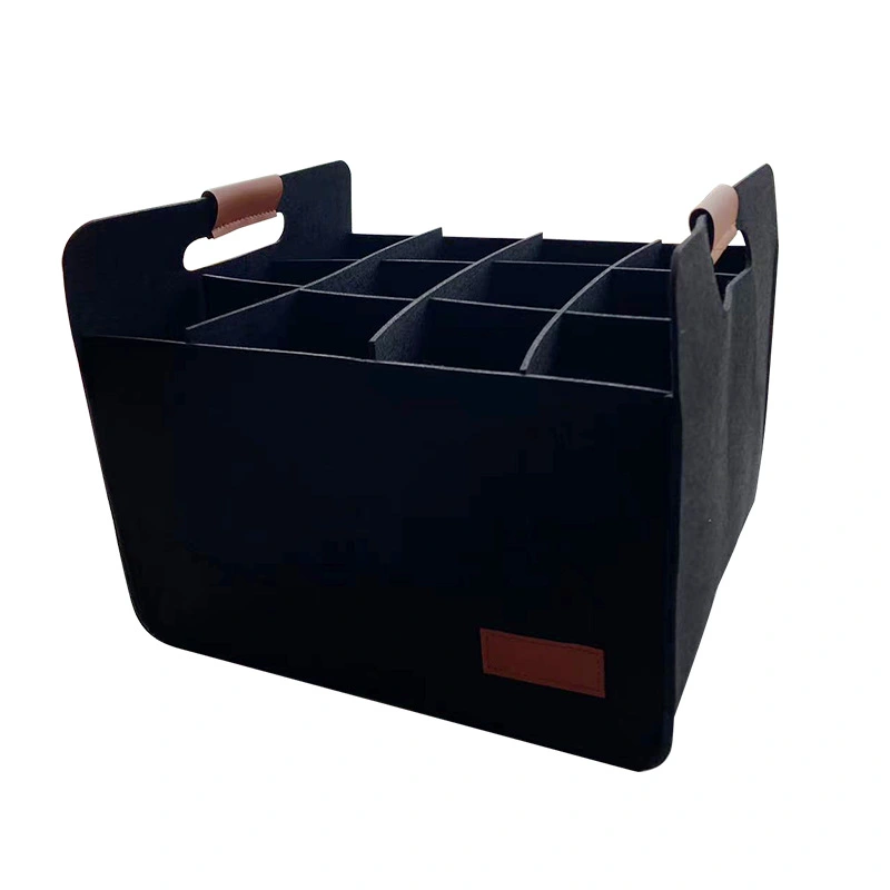 Portable Large Capacity Household Felt Storage Basket