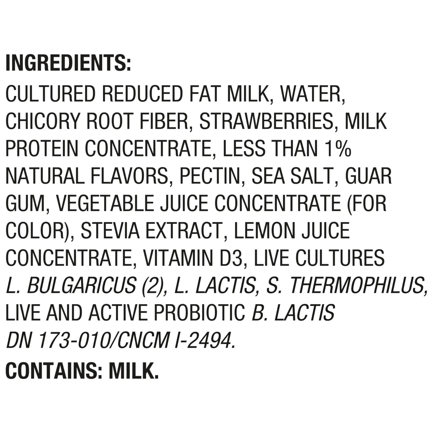 Activia Proactive Strawberry Prebiotic and Probiotic Yogurt, Creamy Low Fat Yogurt Cups, 5.3 oz, 4 Count​