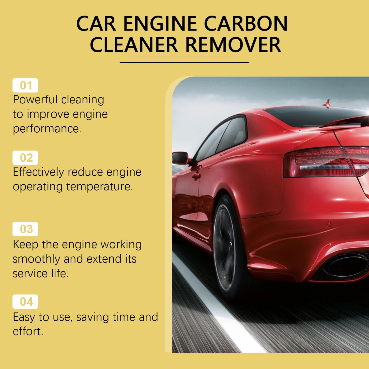 Car Engine Carbon Cleaning Remover