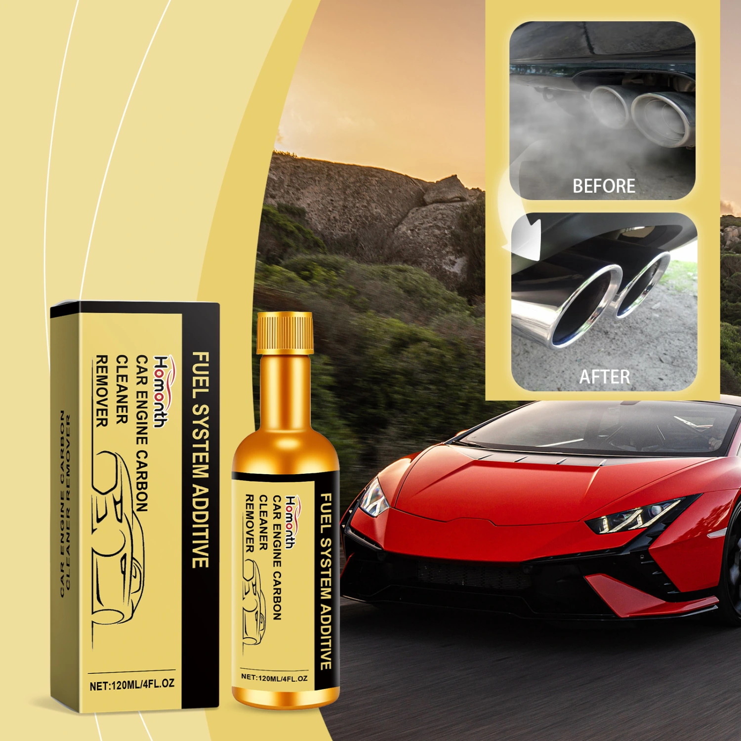 Car Engine Carbon Cleaning Remover