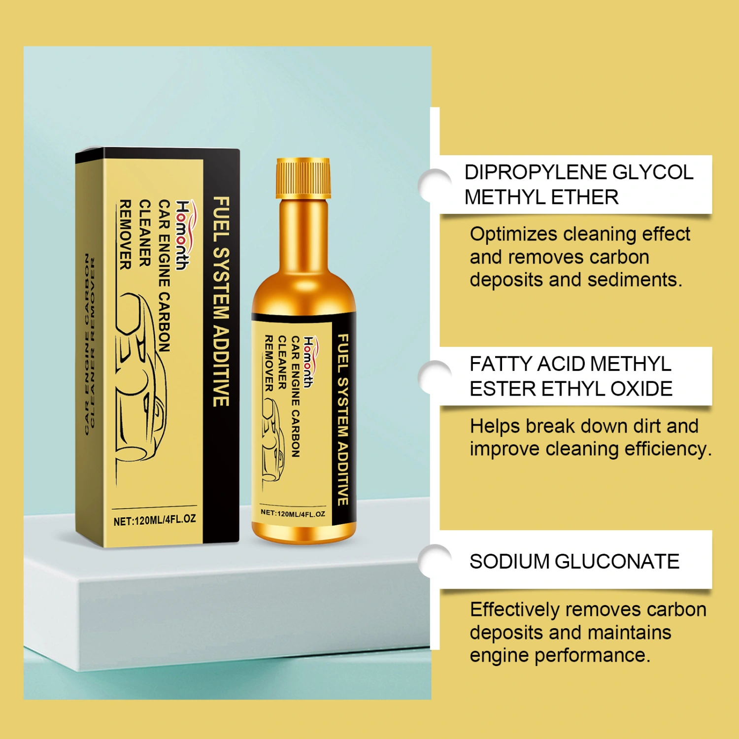 Car Engine Carbon Cleaning Remover