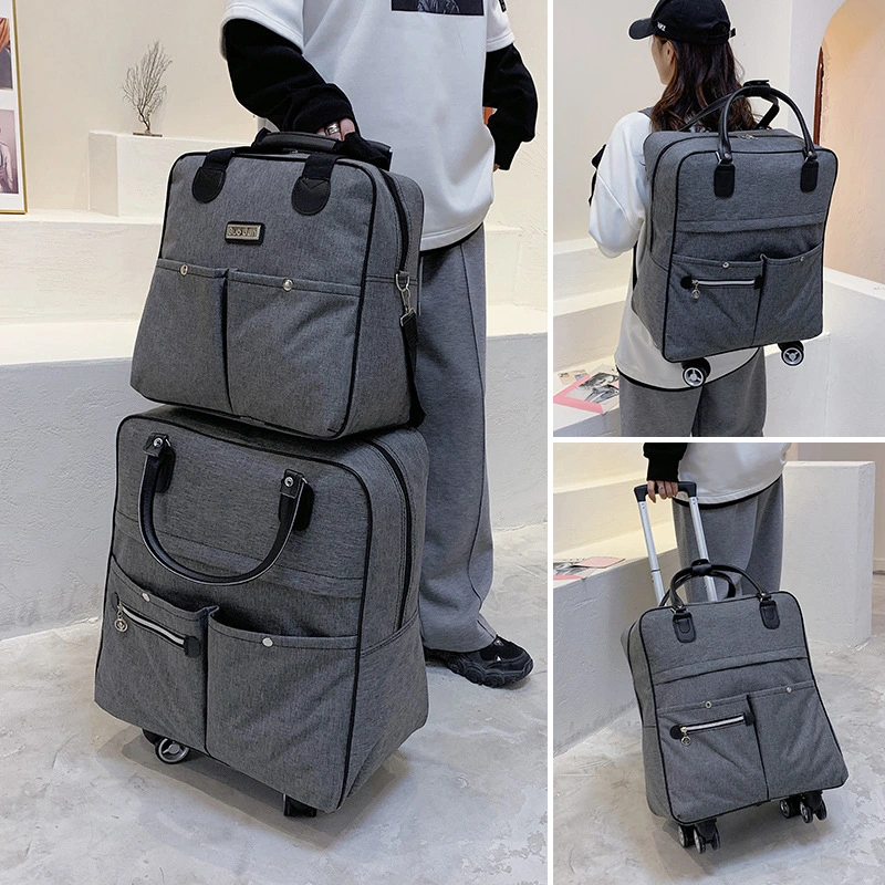 Short-distance Travel Mother Luggage Universal Wheel Boarding Trolley Bag