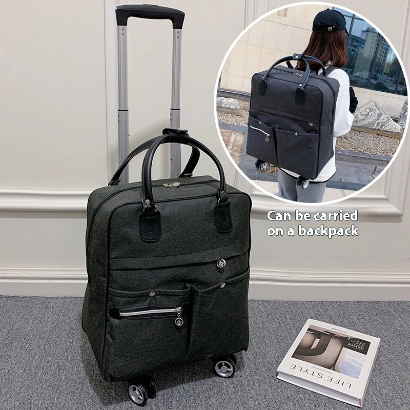 Short-distance Travel Mother Luggage Universal Wheel Boarding Trolley Bag