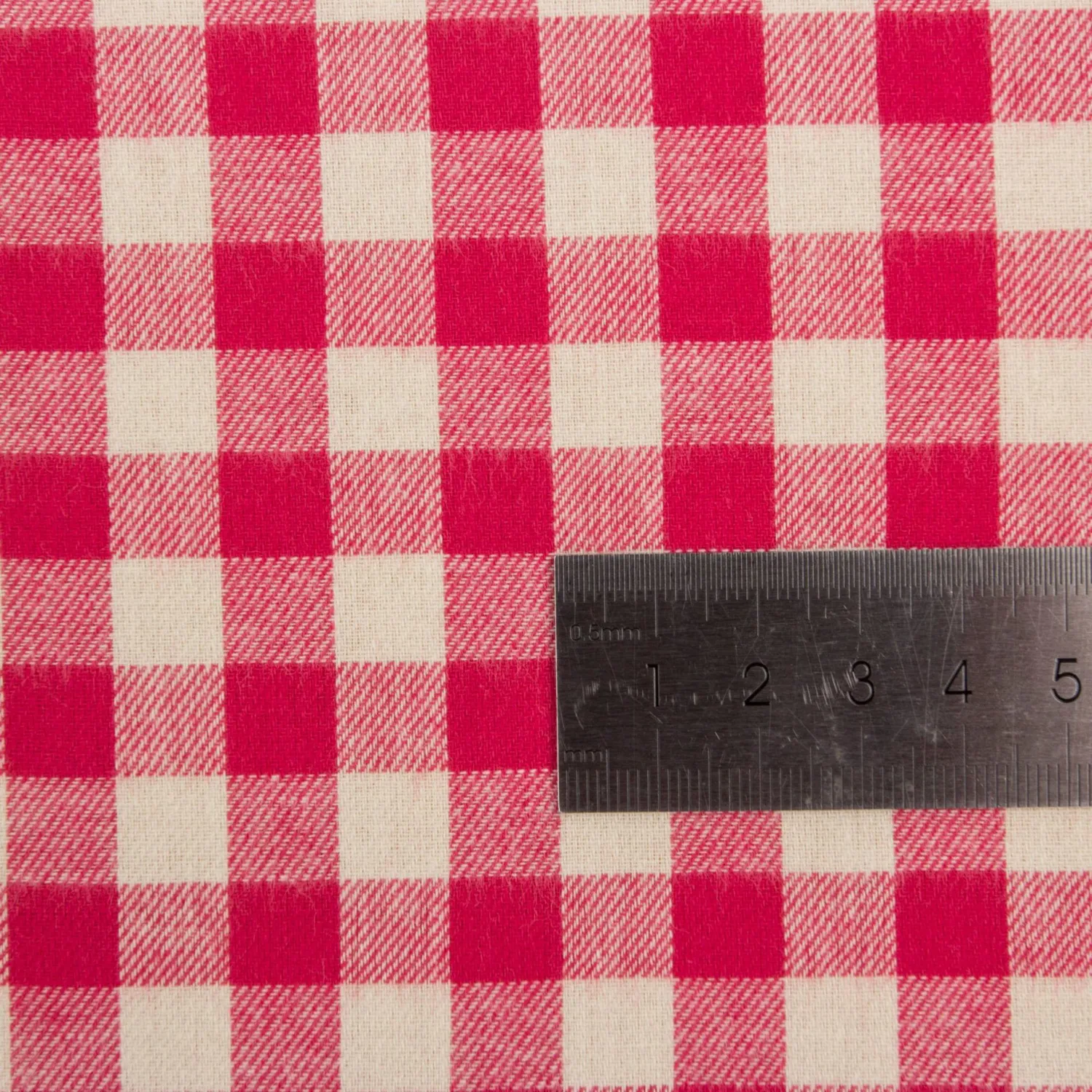 Pure Cotton Yarn-dyed 32 Brushed Plaid Fabrics