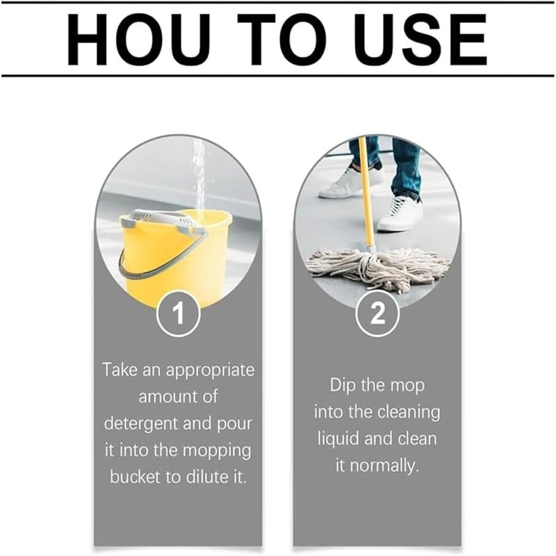 Household Portable Floor Cleaning Mop Soap