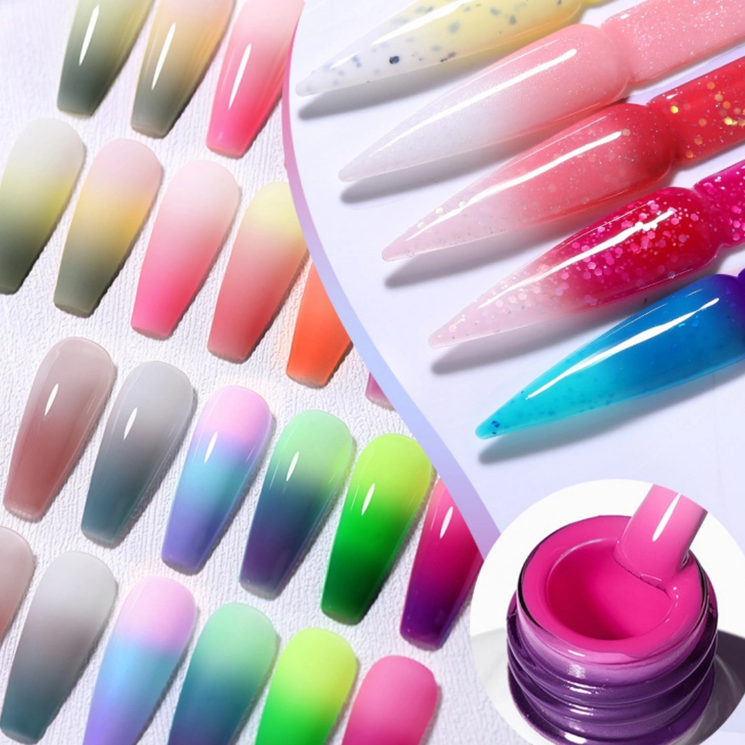 Simple Home Candy Gradient Color Change UV Polish