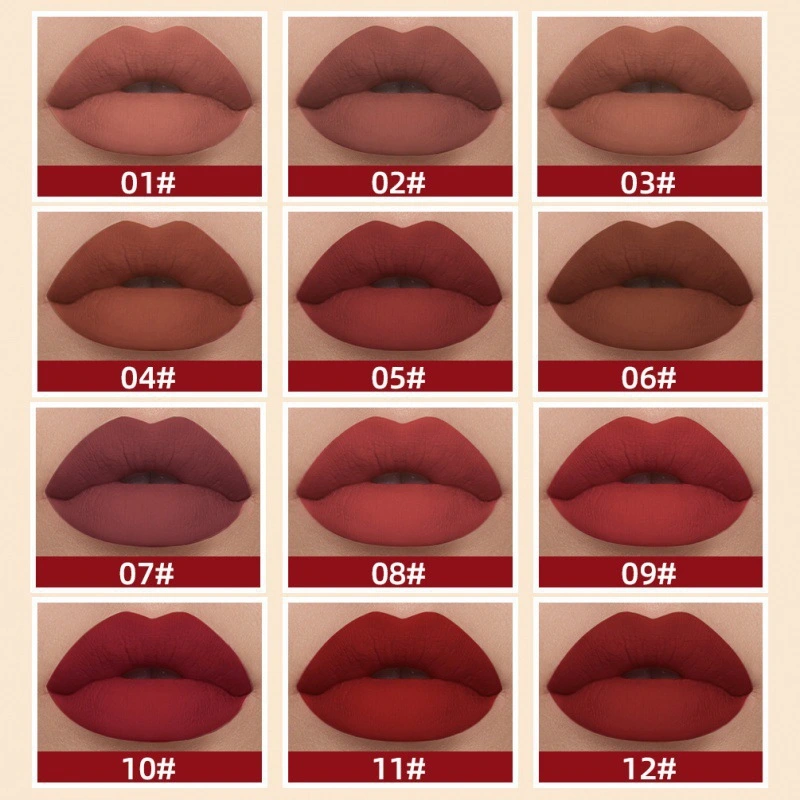 24-color Matte Liquid Lipstick