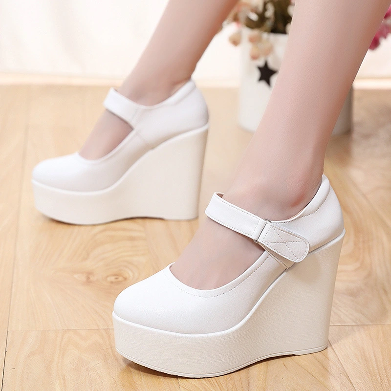 Platform Platform Thick Bottom Women's Magic Stick Shoes