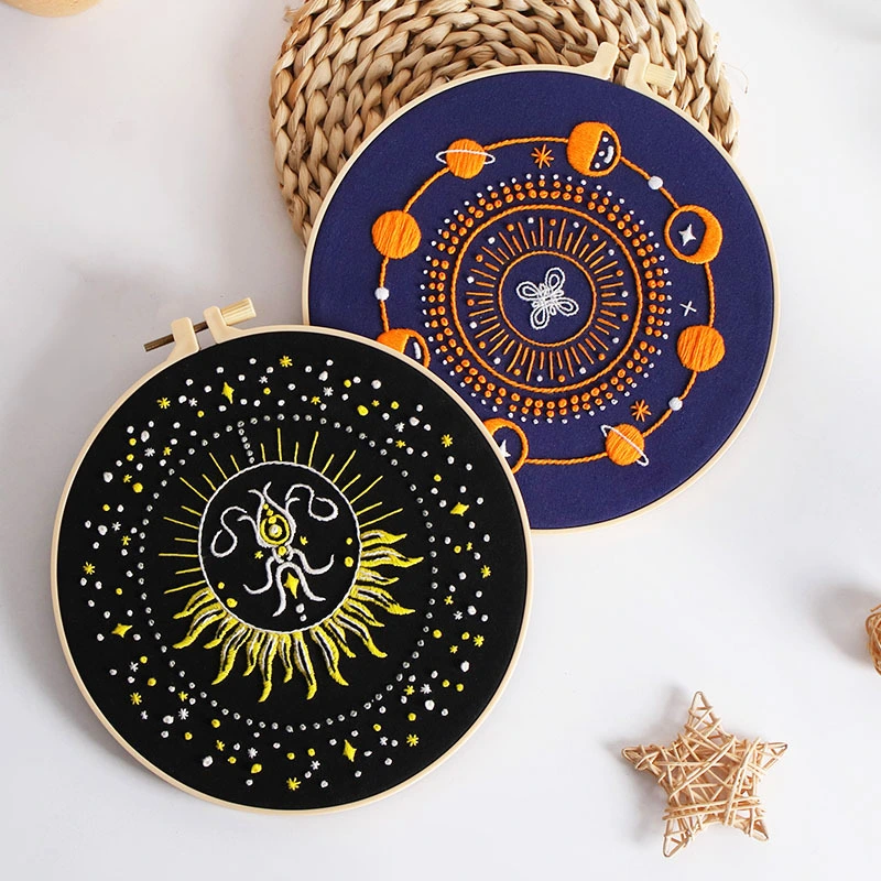 Star Planet Embroidery Handmade Diy Material Package Kit