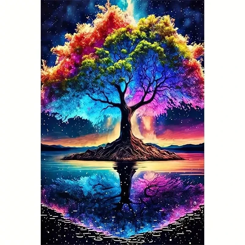 5D Diamond Painted Water Diamond Embroidery Home Decoration