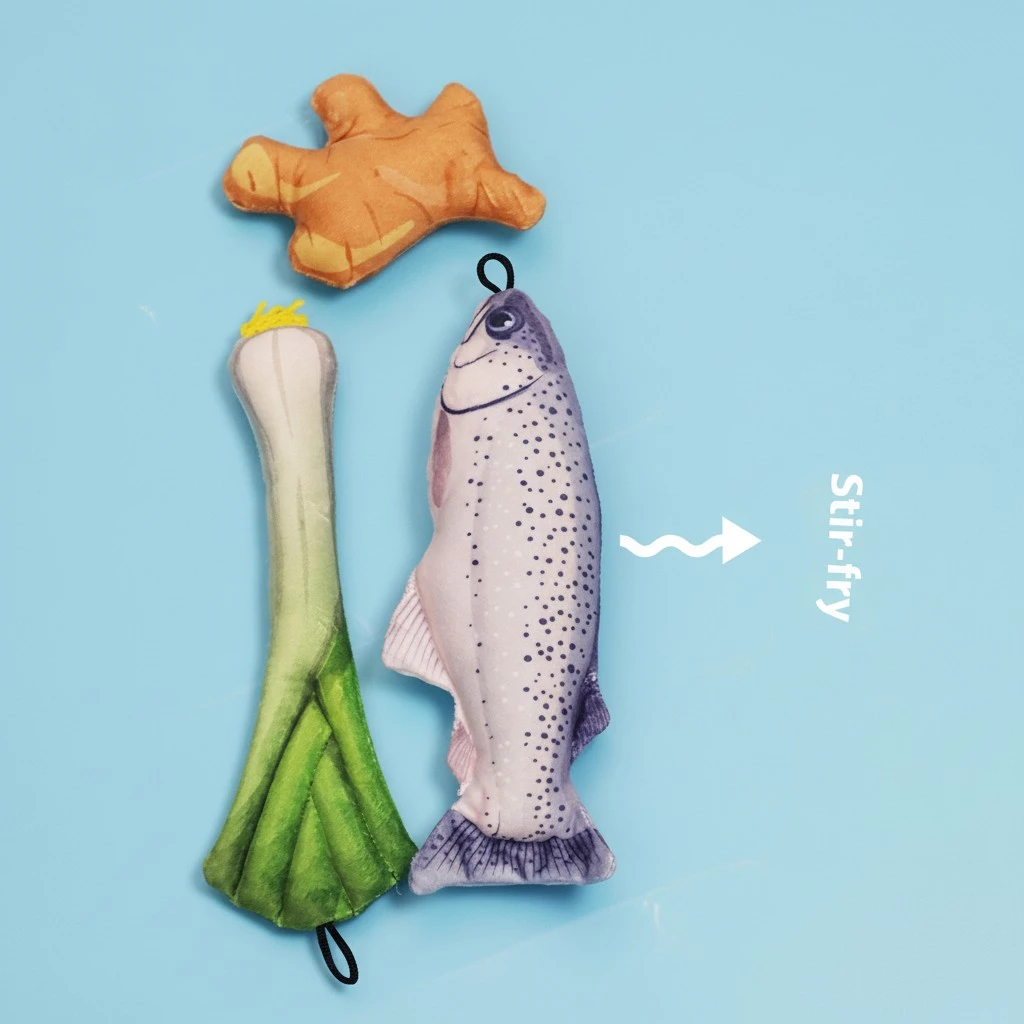 Toy Self-Hi Relieving Stuffy Catnip