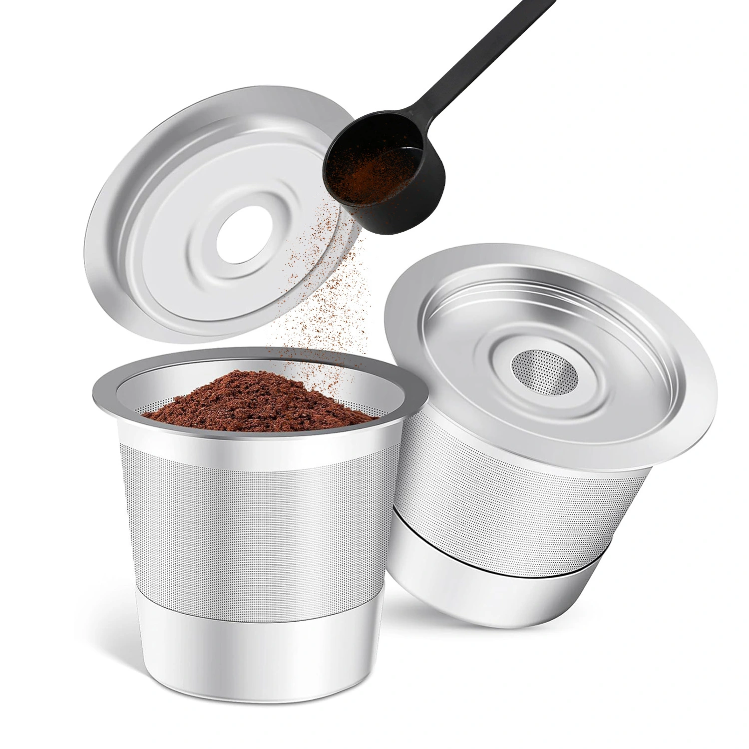 Reusable Stainless Steel K-Cup Coffee Box