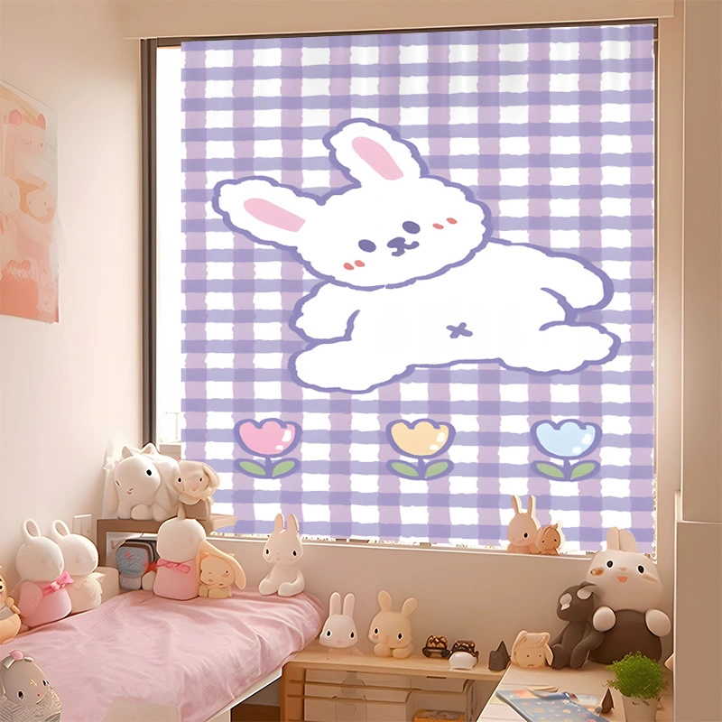 Cartoon Cute Simple Velcro Punch-free Installation