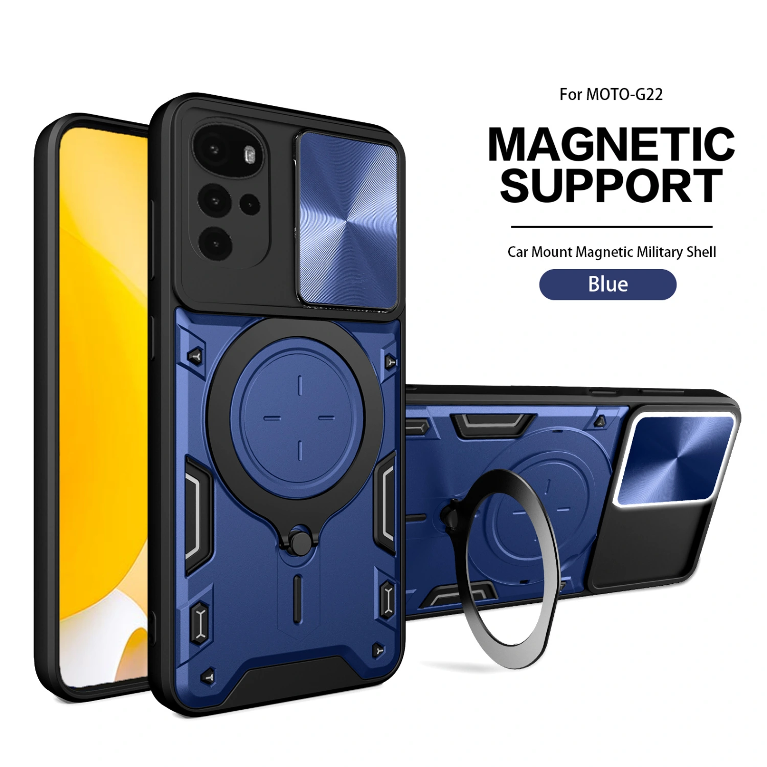 Bracket Sliding Window Phone Case