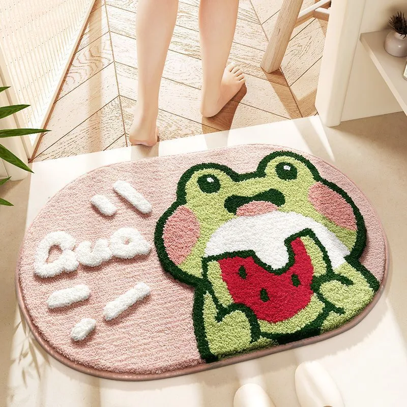 Cute Cartoon Decorative Cashmere Animal Carpet