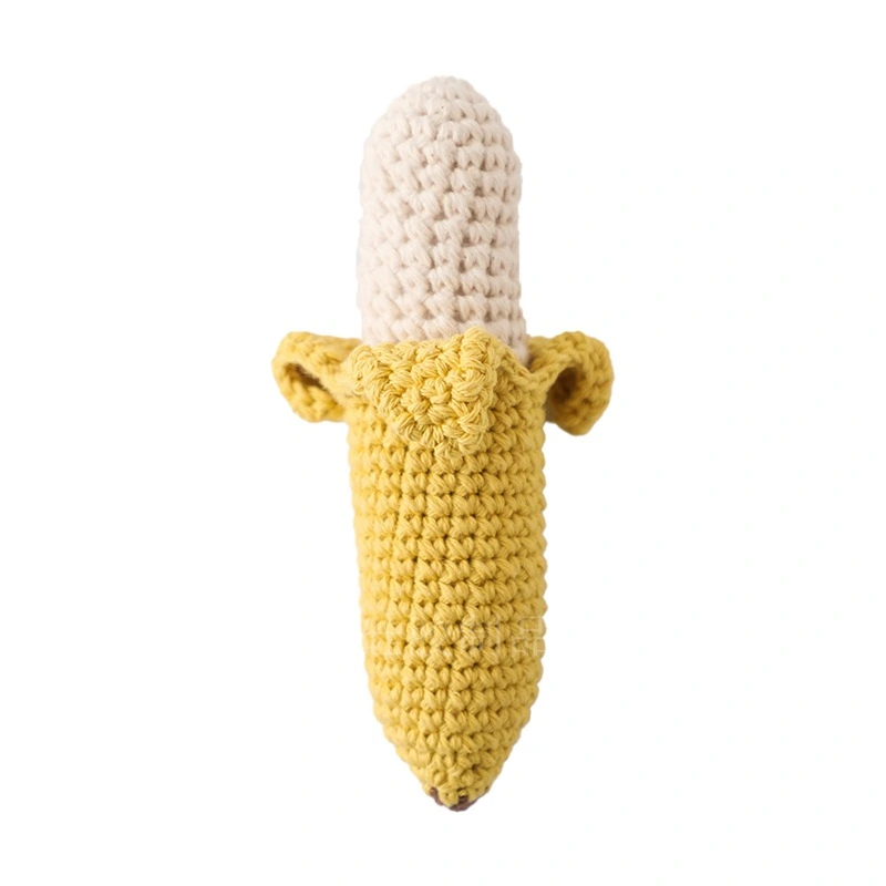 Newborn Comfort Biteable Toy Fruit Rattle