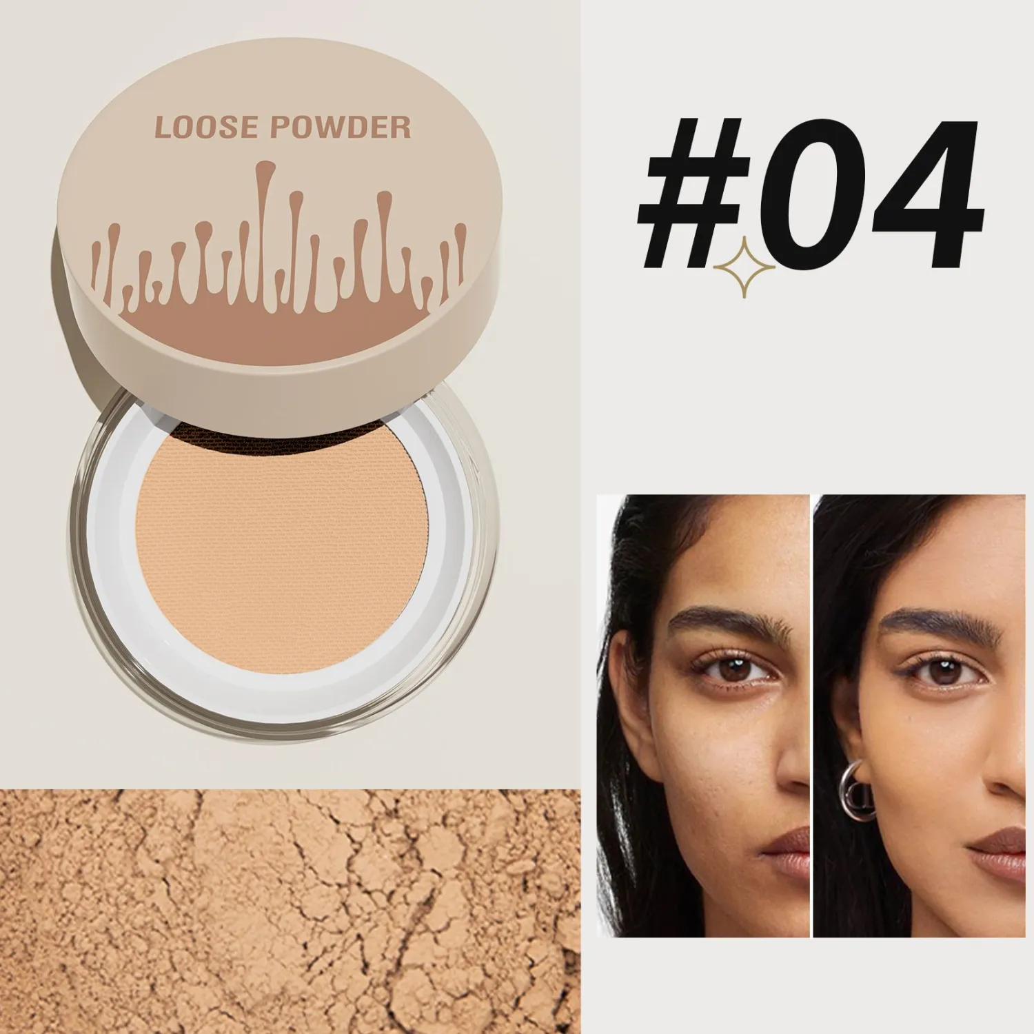 Pearlescent Face Powder Mist-sensitive Oil Control Concealer