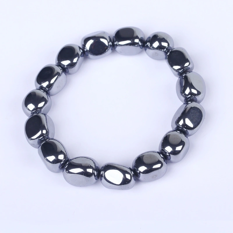 Simple All-match Titanium Hertz Bracelet With Shape Beads