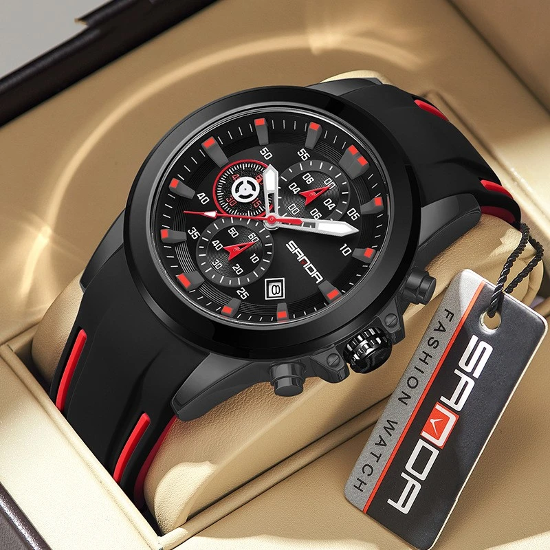 Fashion Calendar Men's Business Quartz Watch