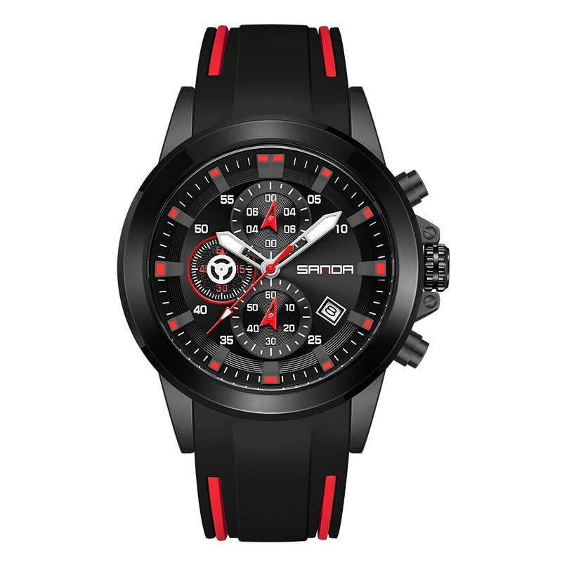 Fashion Calendar Men's Business Quartz Watch