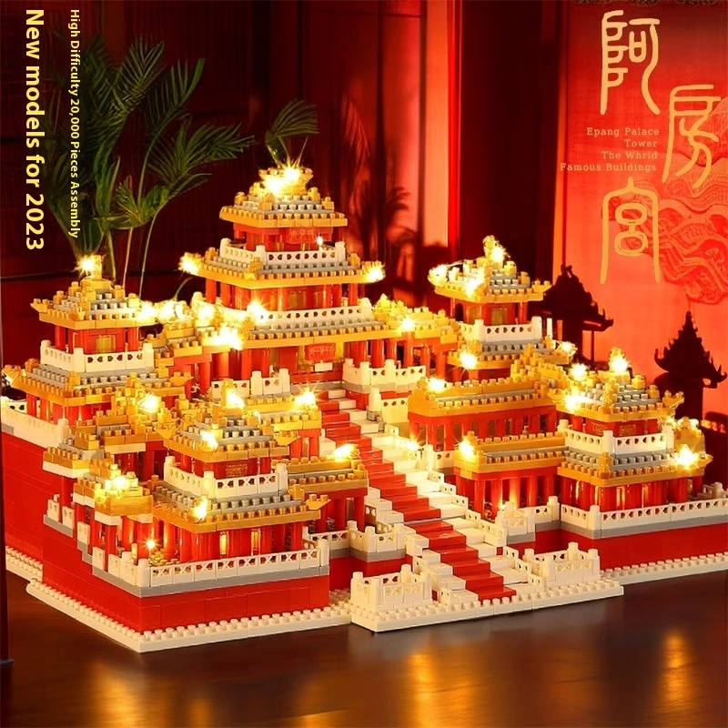 Building Micro Particle High Difficulty Huge Assembly Toy