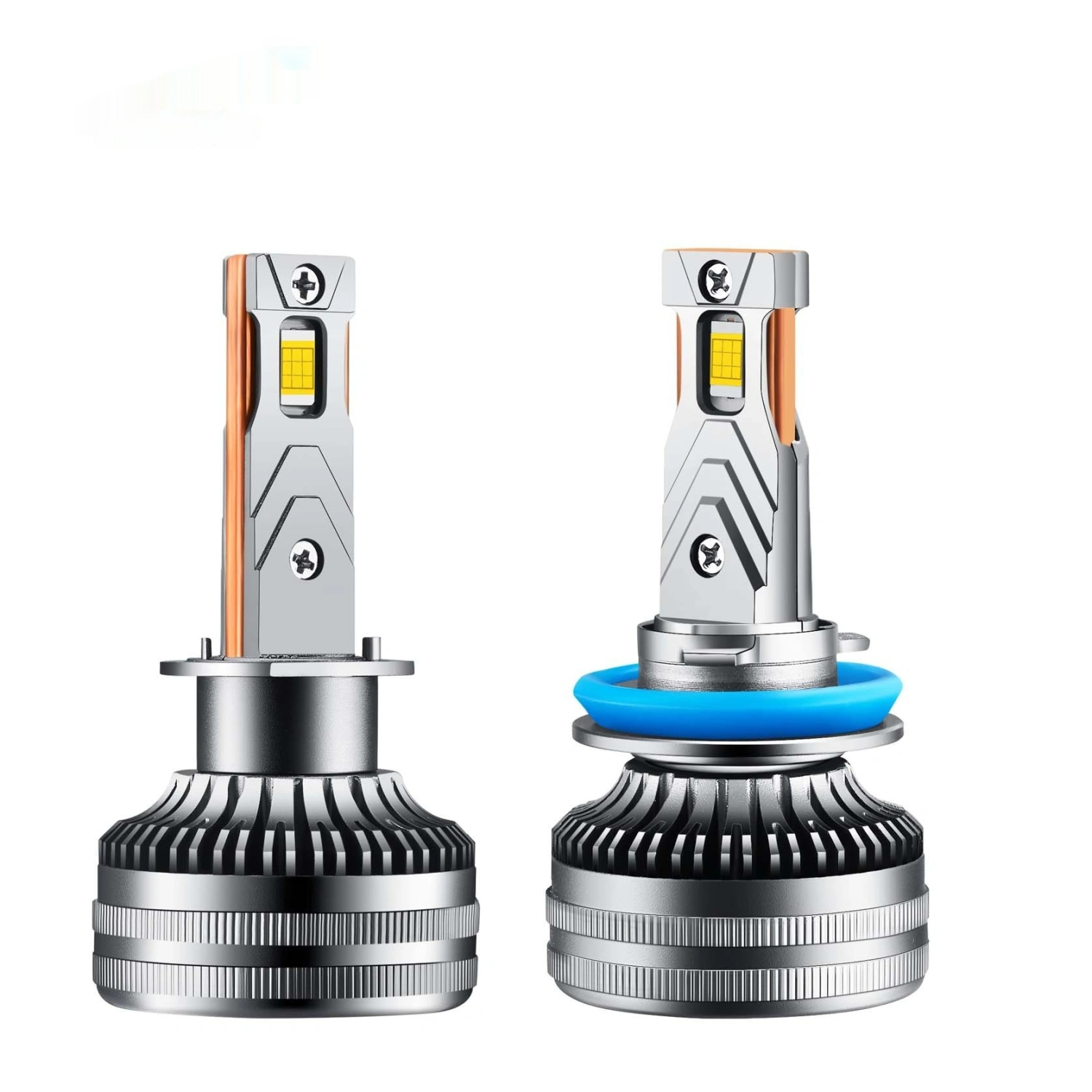 9 Lamp Beads 12 Core Double Copper Tube Car Led Headlight 120W High Power