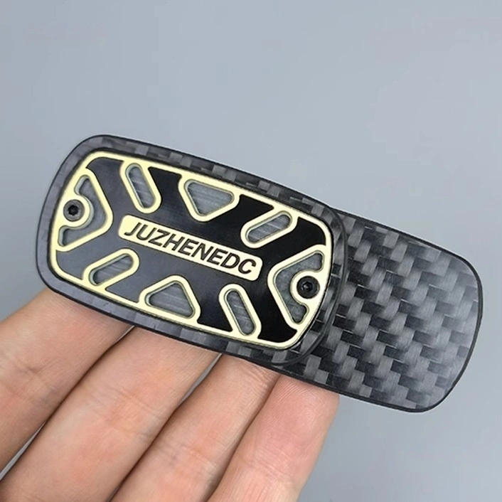 DC Taibao Black Gold Fingertip Gyro Push Card Decompression Toy
