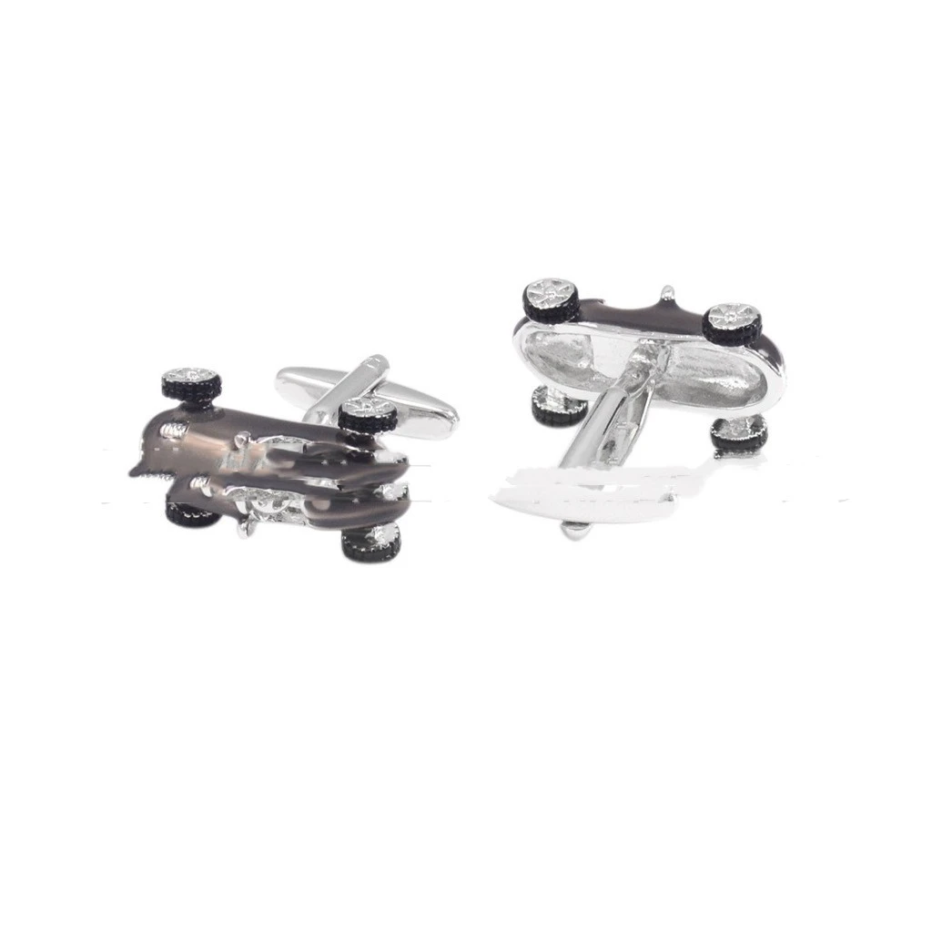 3D Retro Classic Car Style Men's Cufflinks