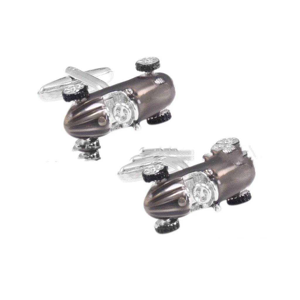 3D Retro Classic Car Style Men's Cufflinks