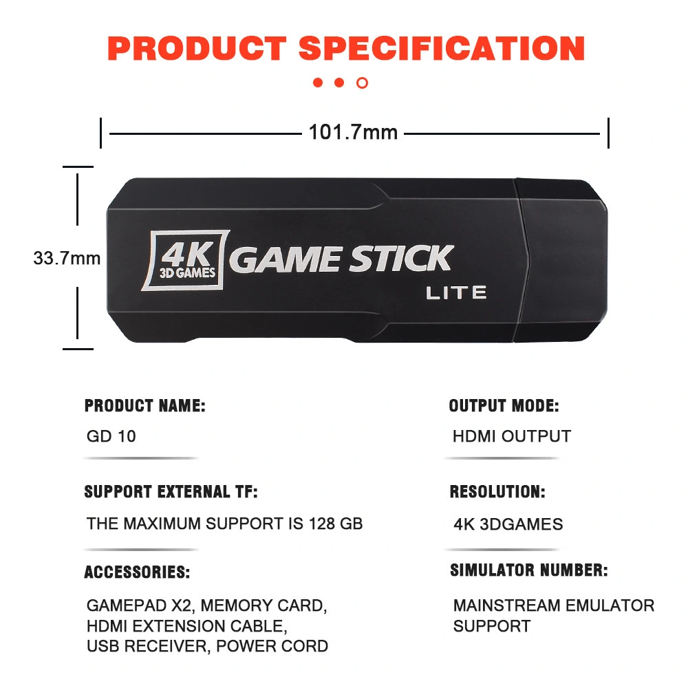 Rechargeable Handle For Home TV Game Console