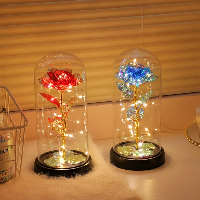 520 Gift Eternal Gold Foil Flower Ambience Light