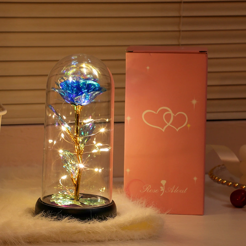 520 Gift Eternal Gold Foil Flower Ambience Light
