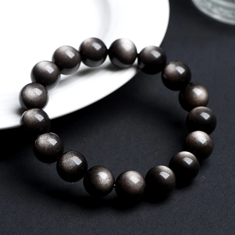 Fashion Personality Natural Eyes Obsidian Bracelet
