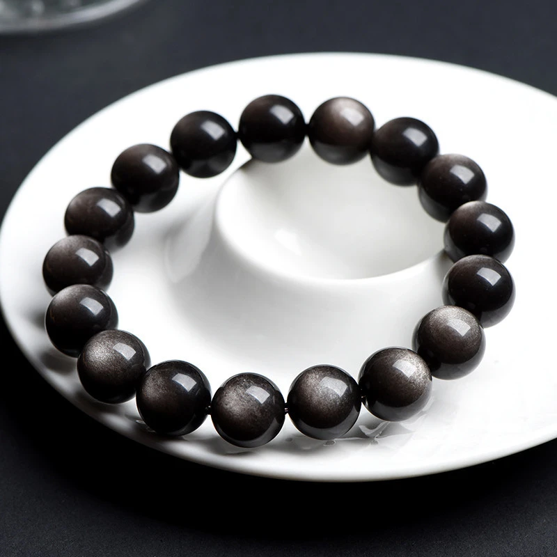 Fashion Personality Natural Eyes Obsidian Bracelet