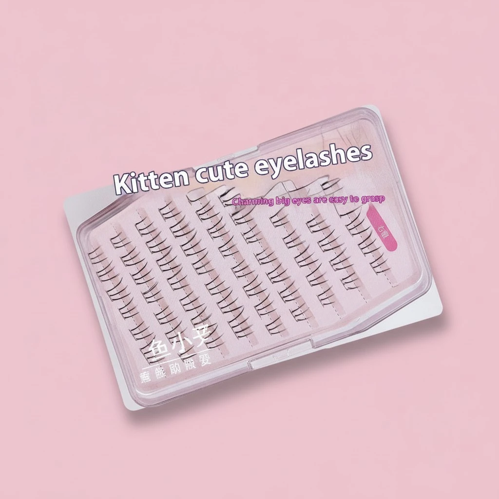 Kitten's Paw Lower Eyelashes Large Capacity Segmented Sheer Root Natural Pure Lazy Comic Eyelash