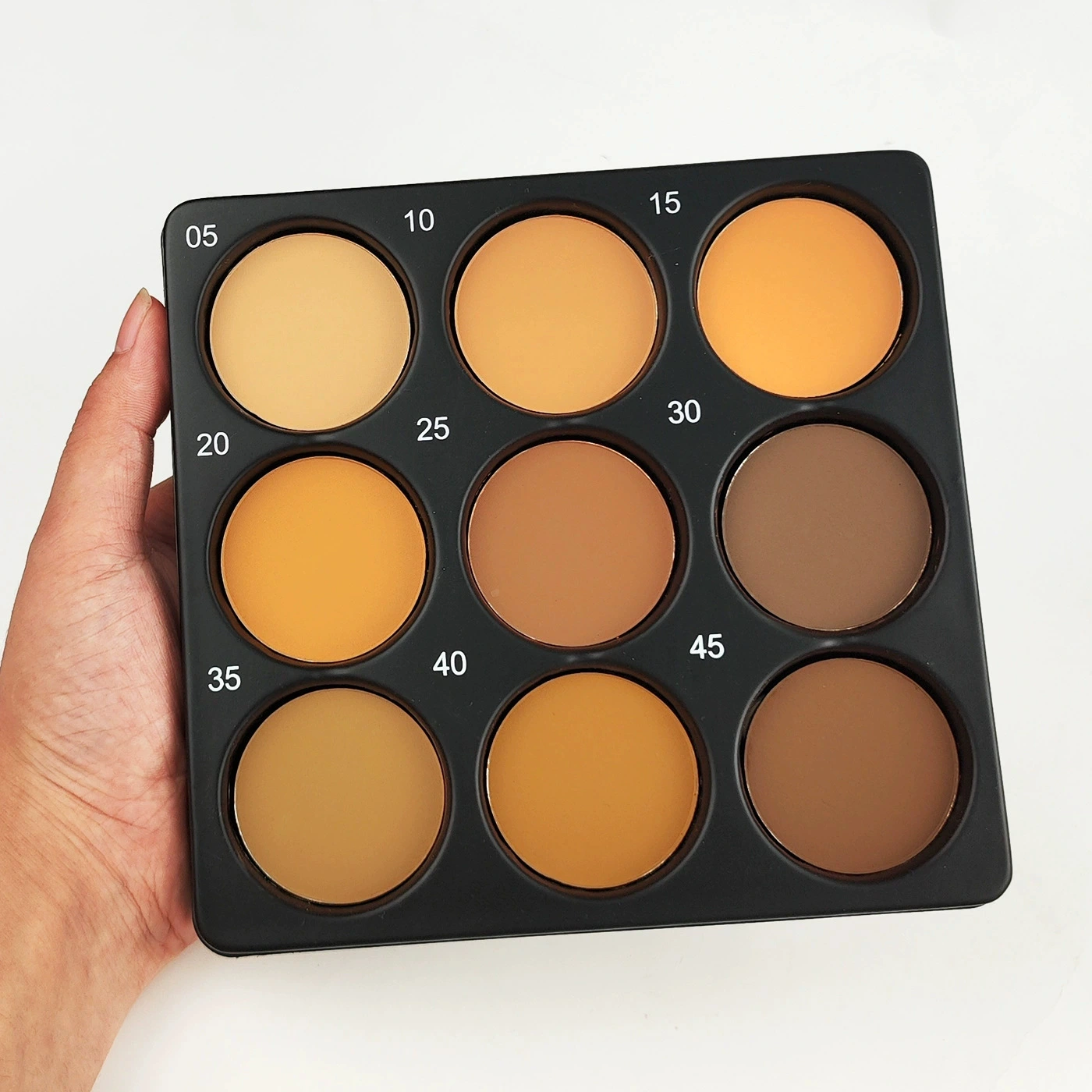 9 Colors Dark Matte Waterproof Long-lasting Natural Makeup Palette