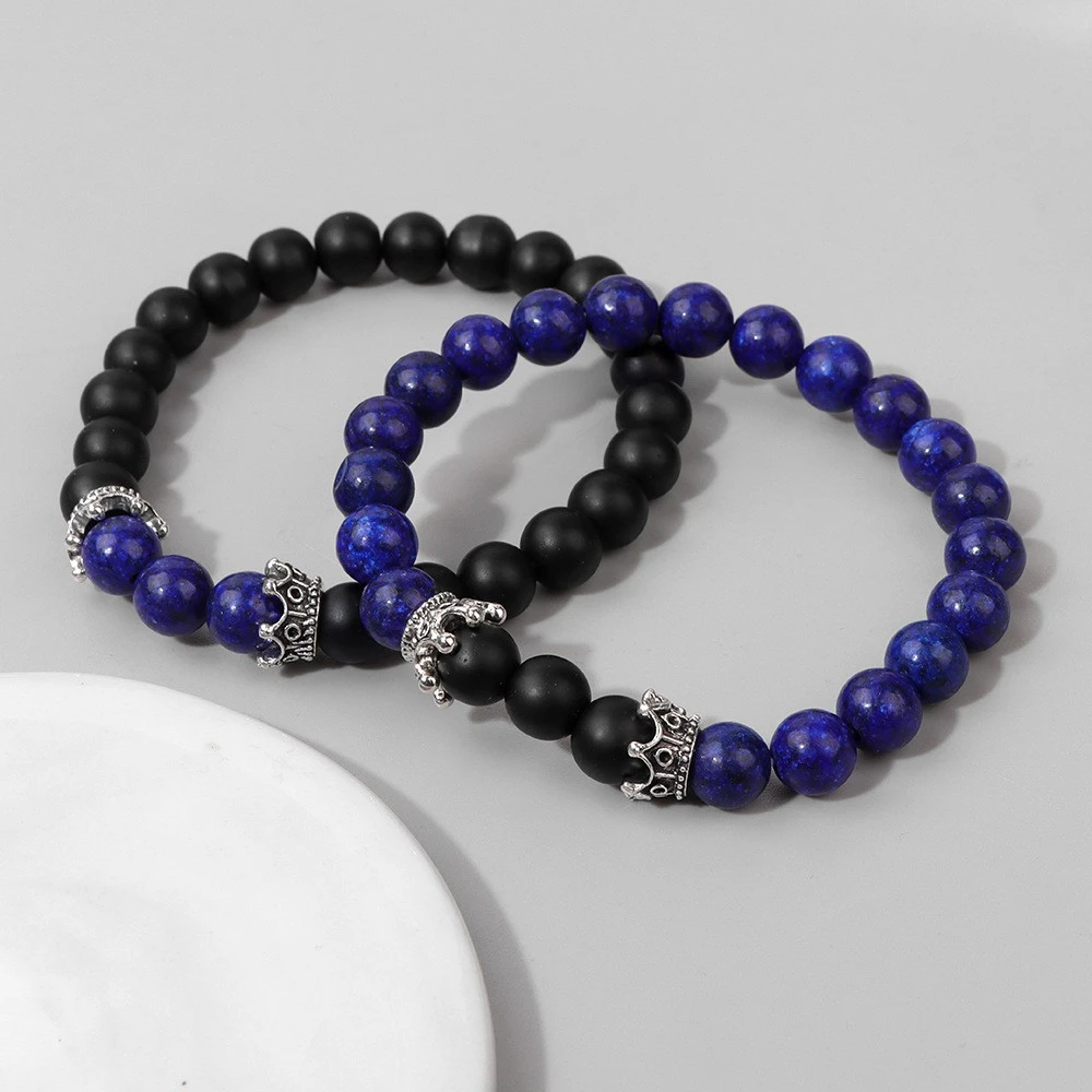 Natural Stone Bead Set Combination Bracelet