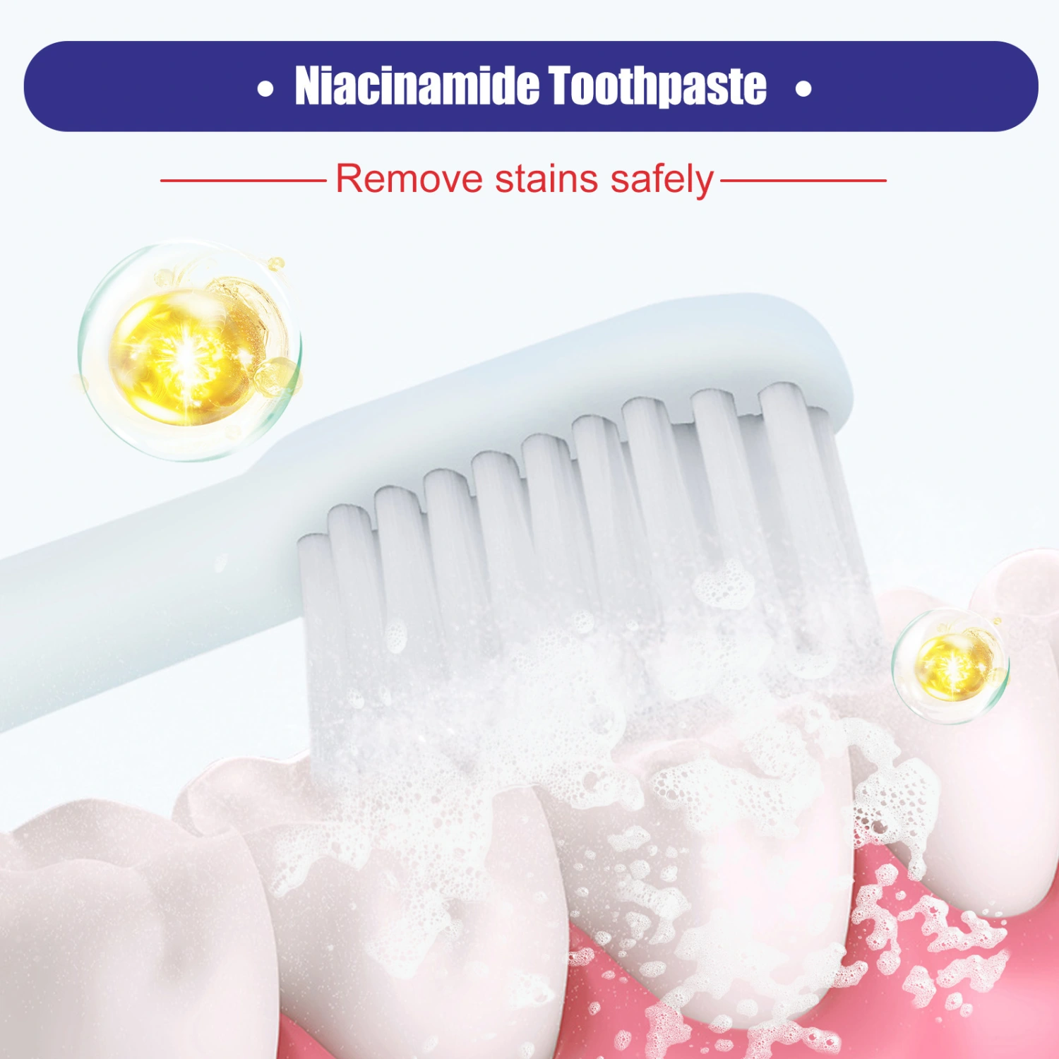 Nicotinamide Dazzling White Breath Toothpaste