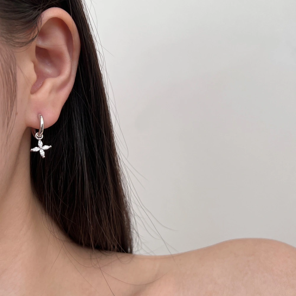 Korean Style New S925 Sterling Silver Earrings For Women
