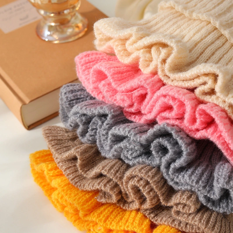 Autumn And Winter Women's New Knitted Pullover Scarf Warm