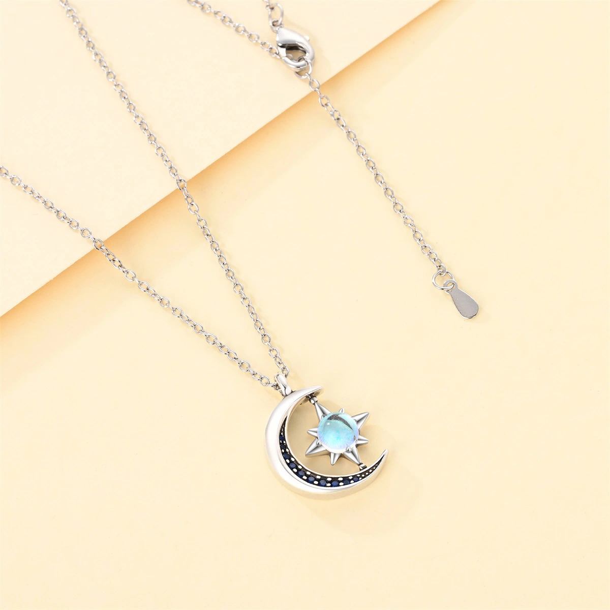 Xingyue Series Star And Moon Earrings Eardrop Earring Necklace