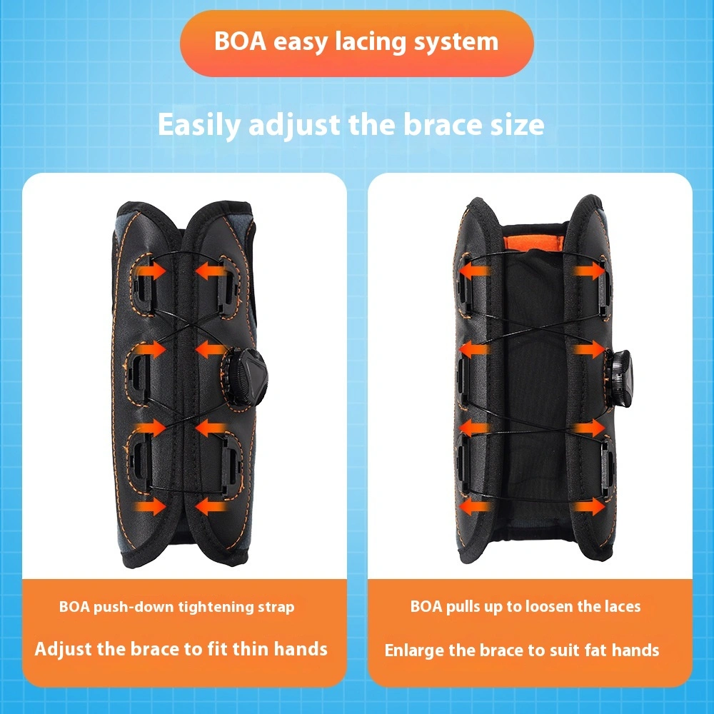 Adjustable Athletic Wristguards Rotating Pressure Fixed