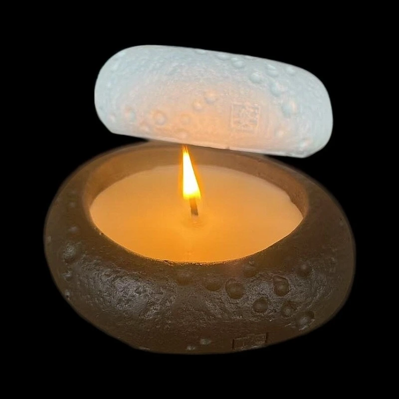 Aromatherapy Candle Candlestick Fair-faced Concrete Ornaments