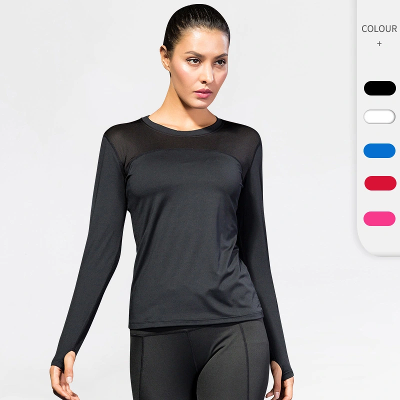 Women's Tight PRO Fitness Running Yoga Sports T-shirt